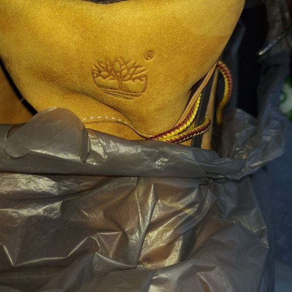 Timberland Wedge Heel Boots Leather Sz 10m - Picture 15 of 16